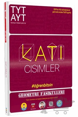 TYT-AYT Geometri Fasikülleri - Katı Cisimler – Kolektif – Tonguç Akademi kitap kapağı