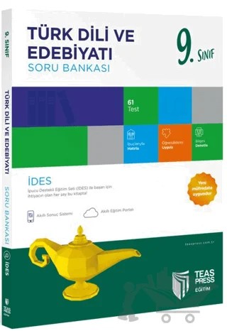 9. Sınıf İdes Türk Dili ve Edebiyatı Soru Bankası – Kolektif – Teas Press kitap kapağı