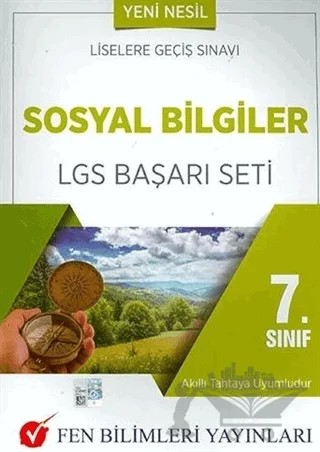 2021 7. Sınıf Sosyal Bilgiler LGS Başarı Seti – Kolektif – Fen Bilimleri Yayınları kitap kapağı