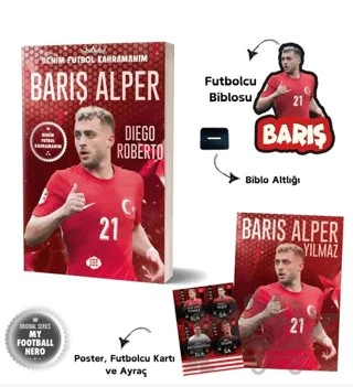 Barış Alper Yılmaz – Benim Futbol Kahramanım – Kolektif – Dokuz Çocuk kitap kapağı