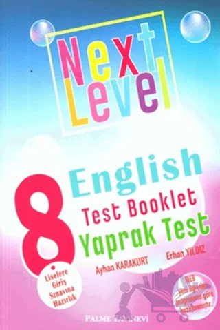 Palme 8. Sınıf Next Level English Test Booklet Yaprak Test – Ayhan Karakurt, Erhan Yıldız – Palme Yayınları kitap kapağı