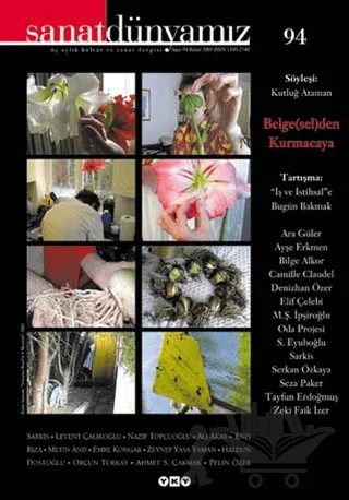 Sanat Dünyamız Sayı 94 – Yapı Kredi Yayınları kitap kapağı