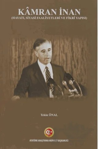 Kamran İnan – Tekin Önal – Atatürk Araştırma Merkezi kitap kapağı