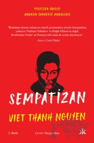 Sempatizan – Viet Thanh Nguyen – Kafka Kitap kitap kapağı