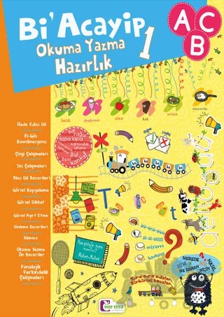 Bi Acayip Okuma Yazma Hazırlık 1 – Zarife Üspolat Yazıcı – Mor Elma Yayıncılık kitap kapağı