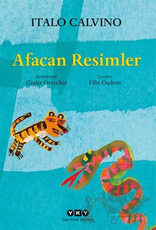 Afacan Resimler – Italo Calvino – Yapı Kredi Yayınları kitap kapağı