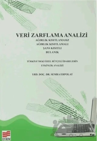 Veri Zarflama Analizi – Semra Erpolat – Evrim Yayınevi kitap kapağı