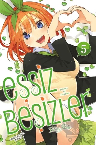 Eşsiz Beşizler 5. Cilt – Negi Haruba – Gerekli Şeyler Yayıncılık kitap kapağı