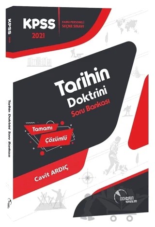 2021 KPSS Tarihin Doktrini Soru Bankası – Cavit Ardıç – Doktrin Yayınları kitap kapağı