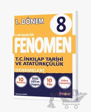 Fenomen 8. Sınıf T.C. İnkılap Tarihi Ve Atatürkçülük Denemeler 1.Dönem – Kolektif – Fenomen Yayınları kitap kapağı
