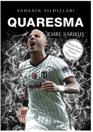 Quaresma - Sahanın Yıldızları – Emre Sarıkuş – Parodi Yayınları kitap kapağı