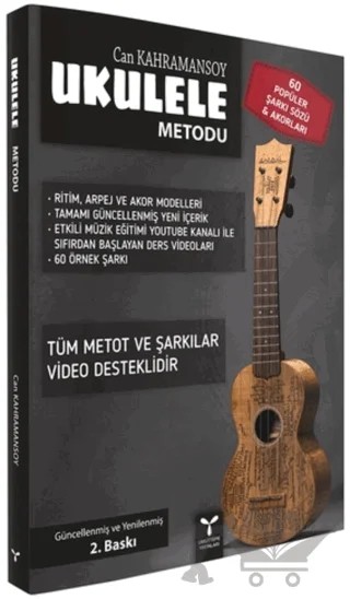 Ukulele Metodu – Can Kahramansoy – Umuttepe Yayınları kitap kapağı