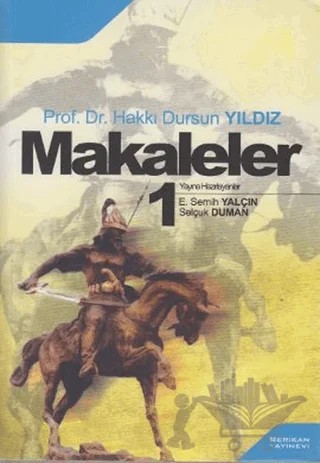Makaleler 1 – Hakkı Dursun Yıldız – Berikan Yayınevi kitap kapağı
