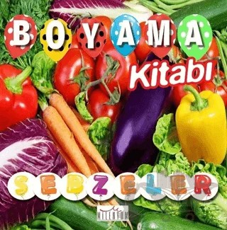 Boyama Kitabı Sebzeler – Kolektif – Milenyum kitap kapağı