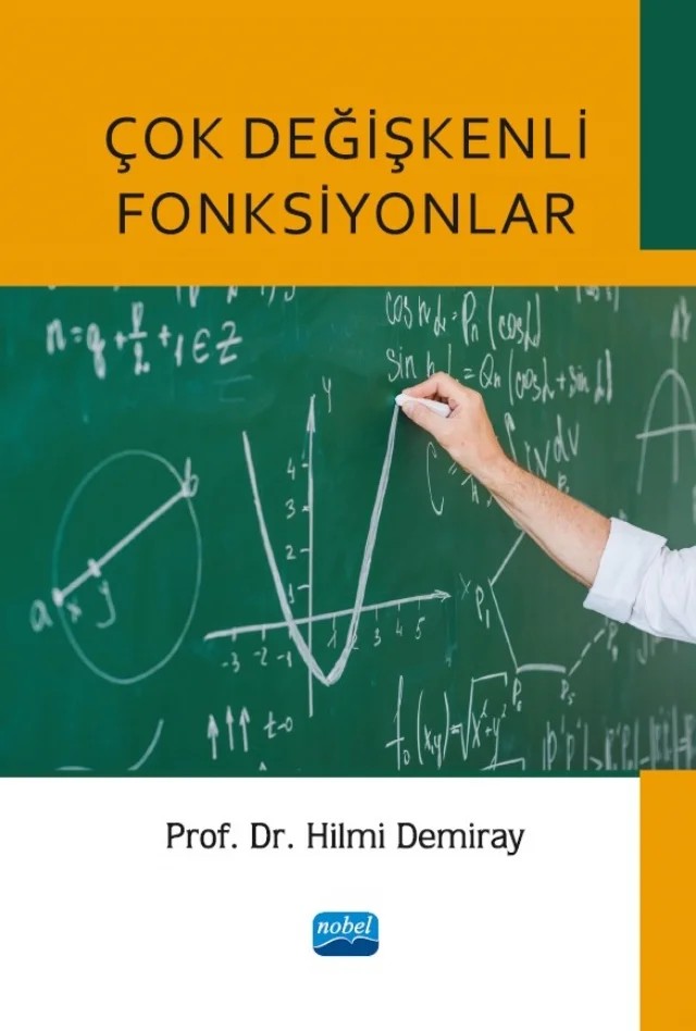 Çok Değişkenli Fonksiyonlar – Hilmi Demiray – Nobel Akademik Yayıncılık kitap kapağı