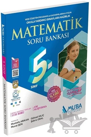 5. Sınıf Matematik Soru Bankası – Kolektif – Muba Yayınları kitap kapağı