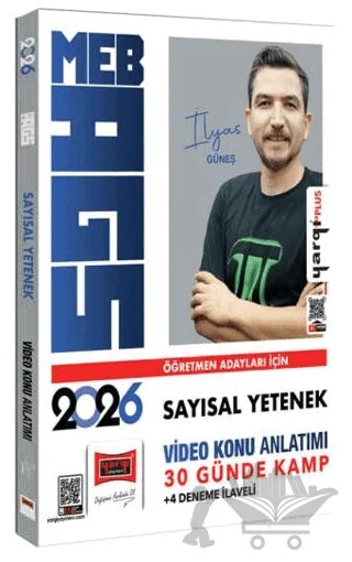 2026 MEB-AGS Öğretmen Adayları İçin Sayısal Yetenek 30 Günde Kamp Kitabı – İlyas Güneş – Yargı Yayınevi kitap kapağı