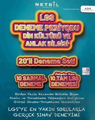 8. Sınıf LGS Din Kültürü ve Ahlak Bilgisi Deneme Periyodu 20'li Deneme Seti – Kolektif – Netbil Yayıncılık kitap kapağı