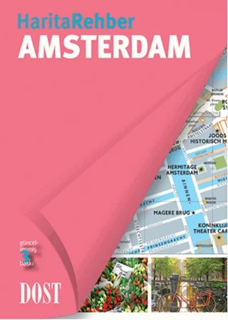 Harita Rehber - Amsterdam – Helene Le Tac – Dost Kitabevi Yayınları kitap kapağı