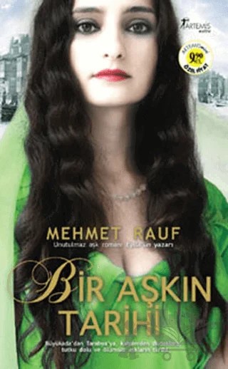 Bir Aşkın Tarihi – Mehmet Rauf – Artemis Yayınları kitap kapağı