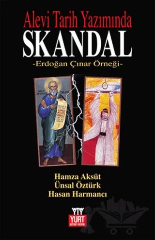 Alevi Tarih Yazımında Skandal – Hamza Aksüt, Hasan Harmancı, Ünsal Öztürk – Yurt Kitap Yayın kitap kapağı