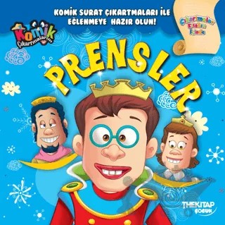 Komik Çıkartmalarım Prensler – Kolektif – The Kitap kitap kapağı