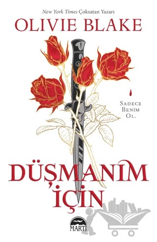 Düşmanım İçin – Olivie Blake – Martı Yayınları kitap kapağı