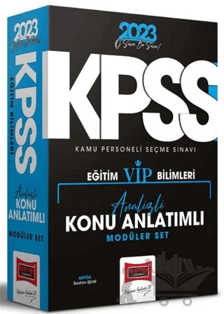 2023 KPSS Eğitim Bilimleri Tüm Dersler Konu Anlatımlı Modüler Set Yargı Yayınları – Kolektif – Yargı Yayınevi kitap kapağı