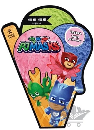 Pjmasks - Külah Külah Boyama – Kolektif – Doğan Çocuk kitap kapağı