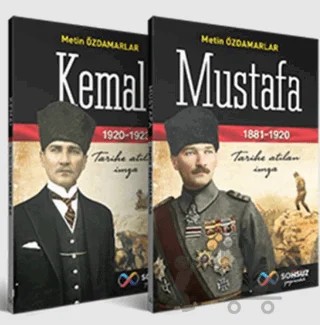 Mustafa Kemal (2 Kitap Set) – Metin Özdamarlar – Sonsuz Kitap Yayınları kitap kapağı