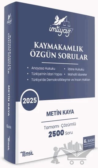 İmtiyaz Kaymakamlık Özgün Sorular – Metin Kaya – Temsil Kitap kitap kapağı