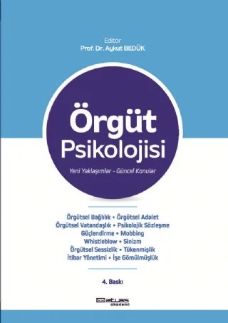 Örgüt Psikolojisi – Aykut Bedük – Atlas Akademi kitap kapağı