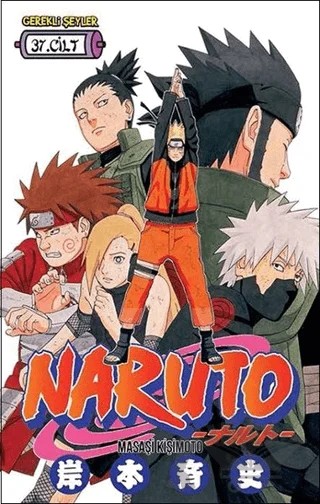 Naruto 37. Cilt – Masaşi Kişimoto – Gerekli Şeyler Yayıncılık kitap kapağı