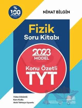 TYT Fizik Soru Bankası – Kolektif – Nihat Bilgin Yayınları kitap kapağı