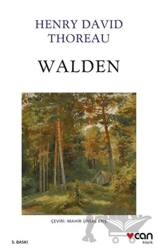 Walden – Henry David Thoreau – Can Yayınları kitap kapağı