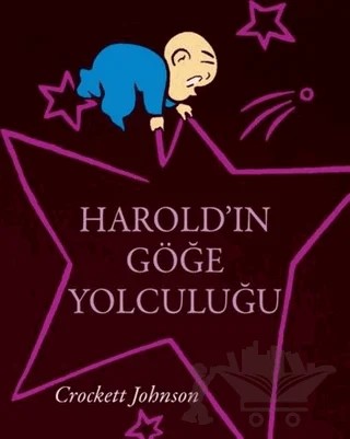 Harold'ın Göğe Yolculuğu – Crockett Johnson – Can Çocuk Yayınları kitap kapağı