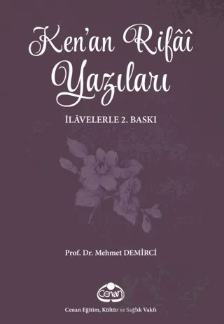 Ken'an Rifai Yazıları – Mehmet Demirci – Cenan Eğitim Kültür ve Sağlık Vakfı kitap kapağı