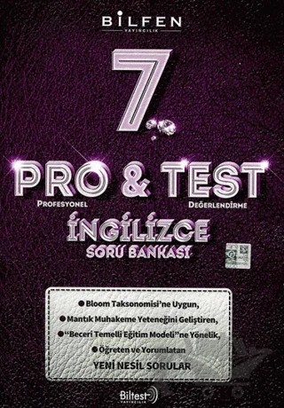 7. Sınıf İngilizce ProTest Soru Bankası – Kolektif – Bilfen Yayıncılık kitap kapağı