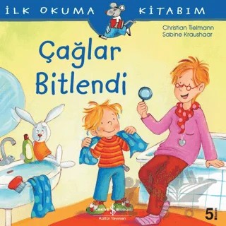 Çağlar Bitlendi - İlk Okuma Kitabım – Christian Tielmann – İş Bankası Kültür Yayınları kitap kapağı