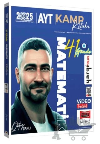 2025 AYT 41 Günde Matematik Video Destekli Kamp Kitabı – Oktay Şanlı – Yargı Yayınevi kitap kapağı