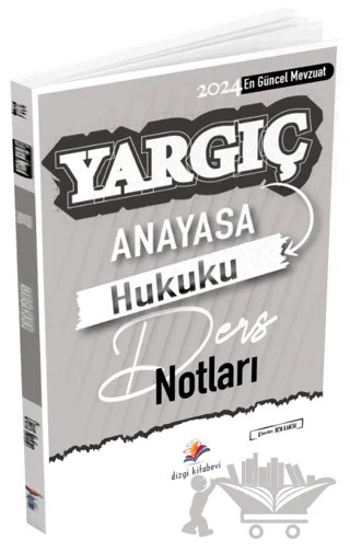 Yargıç Hakimlik ve HMGS Anayasa Hukuku Ders Notları – Devrim Toklucu – Dizgi Kitap kitap kapağı