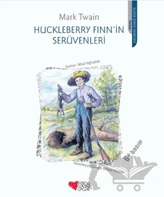 Huckleberry Finn’in Serüvenleri – Mark Twaın – Can Çocuk Yayınları kitap kapağı