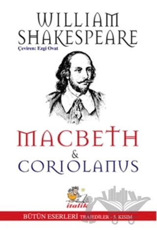 Macbeths ve Coriolanus – William Shakespeare – İtalik Yayınevi kitap kapağı