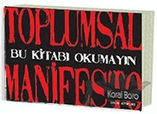 Toplumsal Manifesto – Koral Boro – Sokak Kitapları Yayınları kitap kapağı