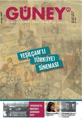 Güney Dergisi Sayı: 83 Ocak - Şubat - Mart 2018 – Güney Dergisi kitap kapağı