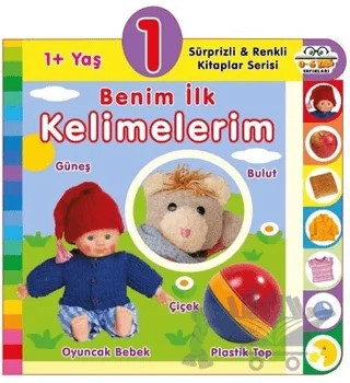 1+ Yaş Benim İlk Kelimelerim – Kolektif – 0-6 Yaş Yayınları kitap kapağı