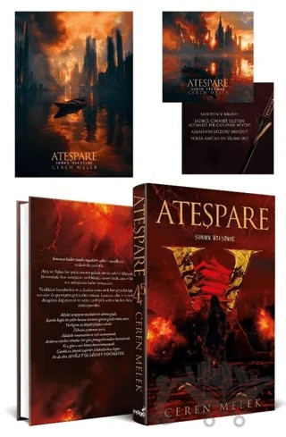Ateşpare 4,5 - Sonun Ötesinde – Ceren Melek – İndigo Kitap kitap kapağı