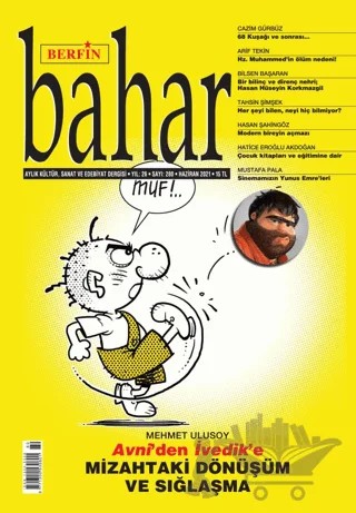 Berfin Bahar Aylık Kültür Sanat ve Edebiyat Dergisi Sayı: 280 Haziran 2021 – Berfin Bahar Dergisi kitap kapağı
