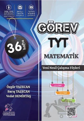 Armada Görev TYT Matematik Yeni Nesil Çalışma Föyleri – Özgür Tazecan, Barış Tazecan, Vedat Demirtaş – Armada Yayınları kitap kapağı