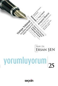 Yorumluyorum – 25 – Ersan Şen – Seçkin Yayıncılık kitap kapağı